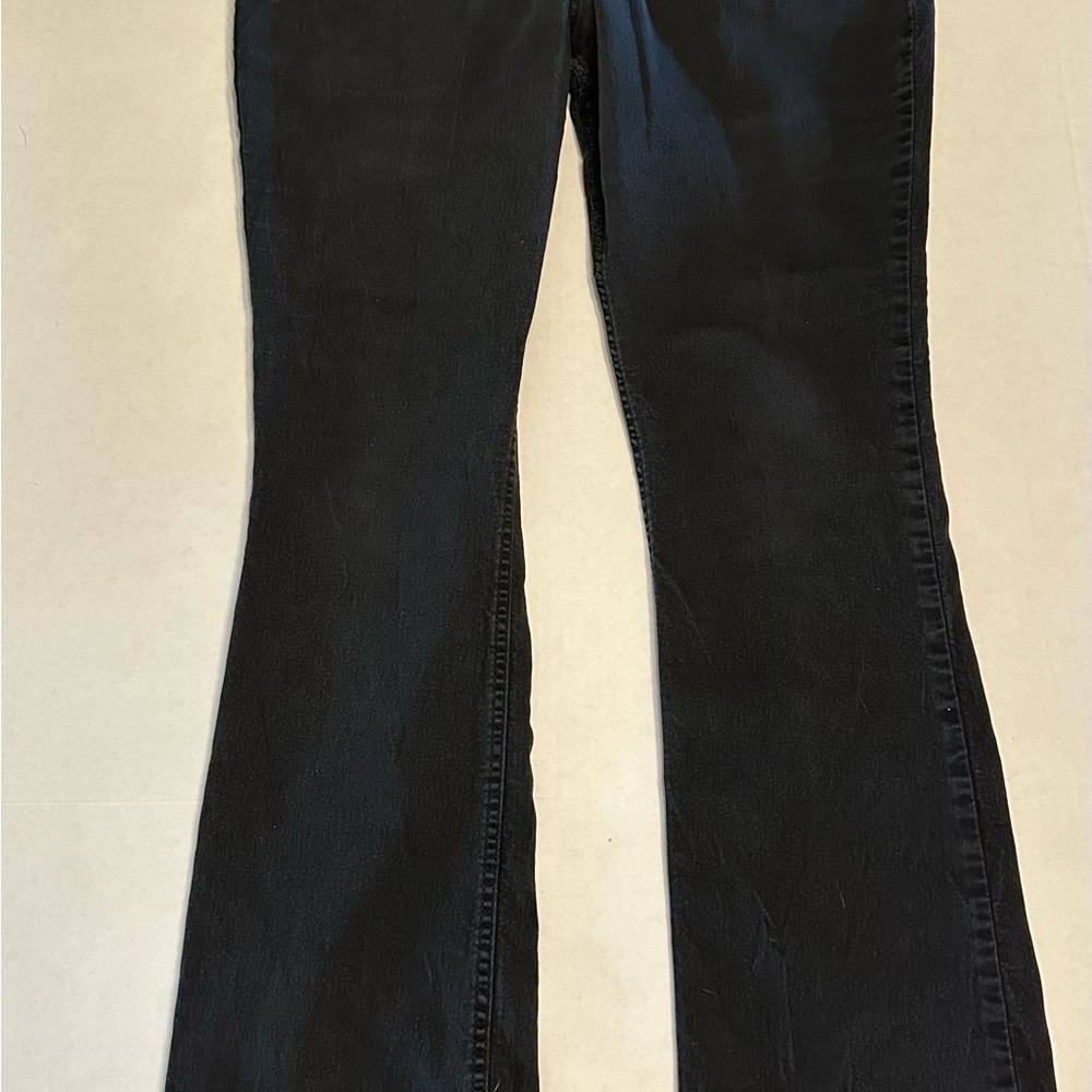Riders by Lee Black Boot Cut Jeans Classic Style Midrise 18BMDWO